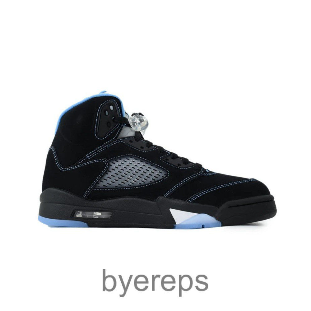 Air Jordan 5 Retro Black University Blue