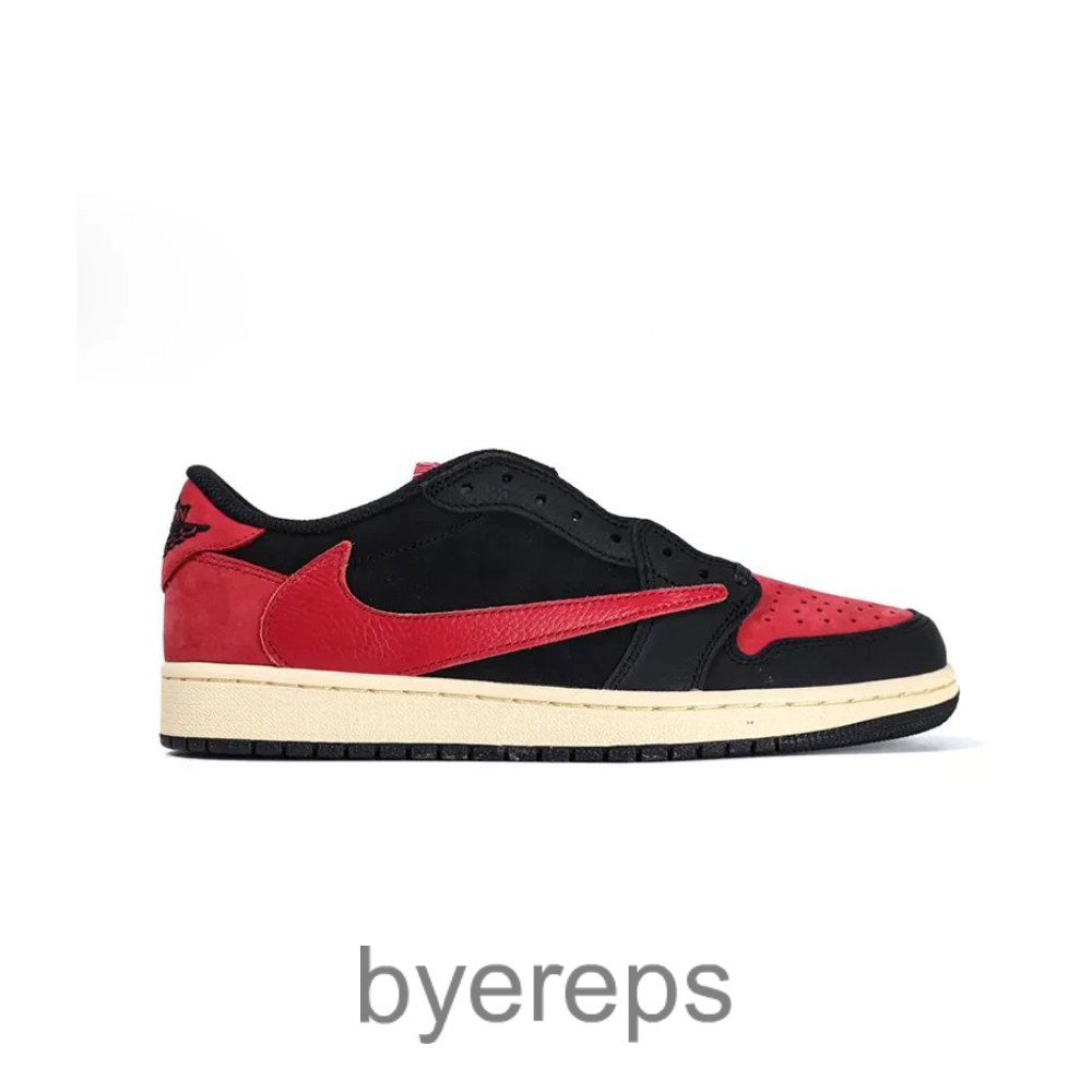 Travis Scott X Air Jordan 1 Low OG Bred Concept