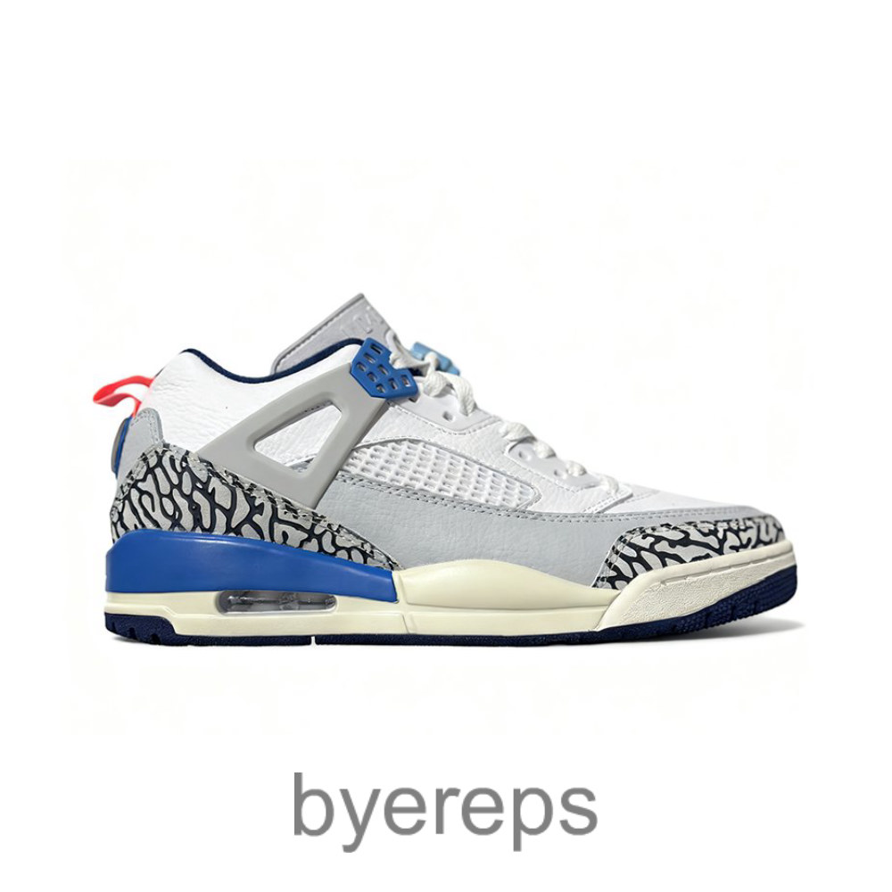 Air Jordan Spizike Low White Blue