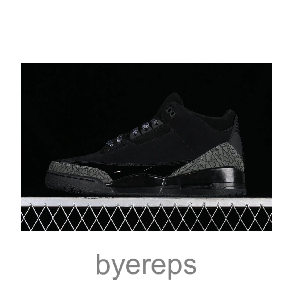 Air Jordan 3 Retro Black/Grey