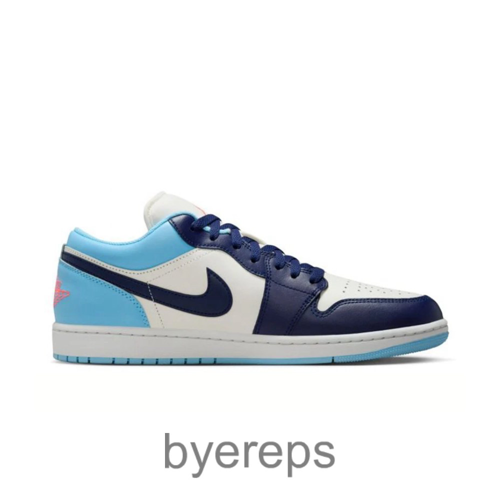 Air Jordan 1 Low Sail Blue Chill