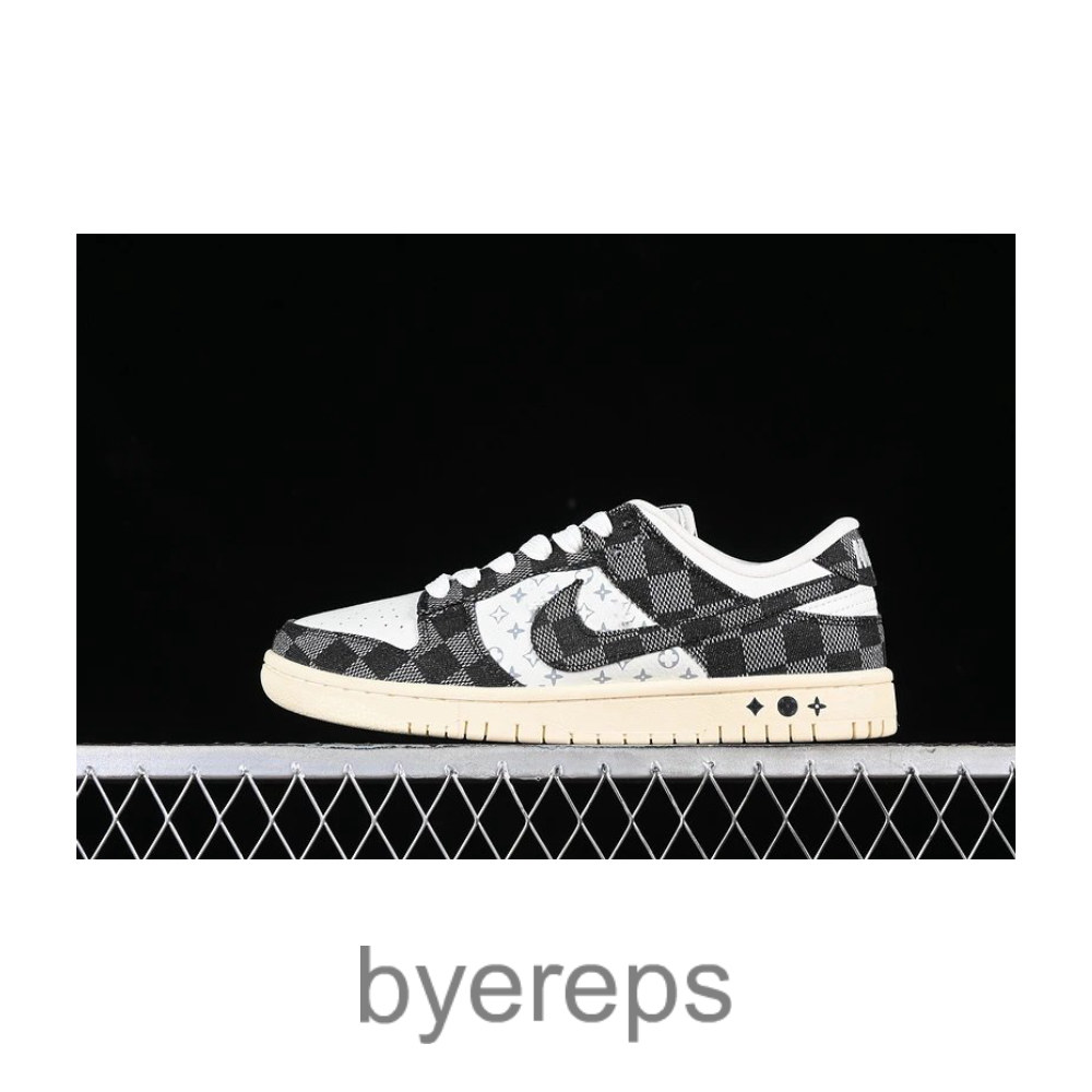 SB Dunk Low LV White/Grey/Black