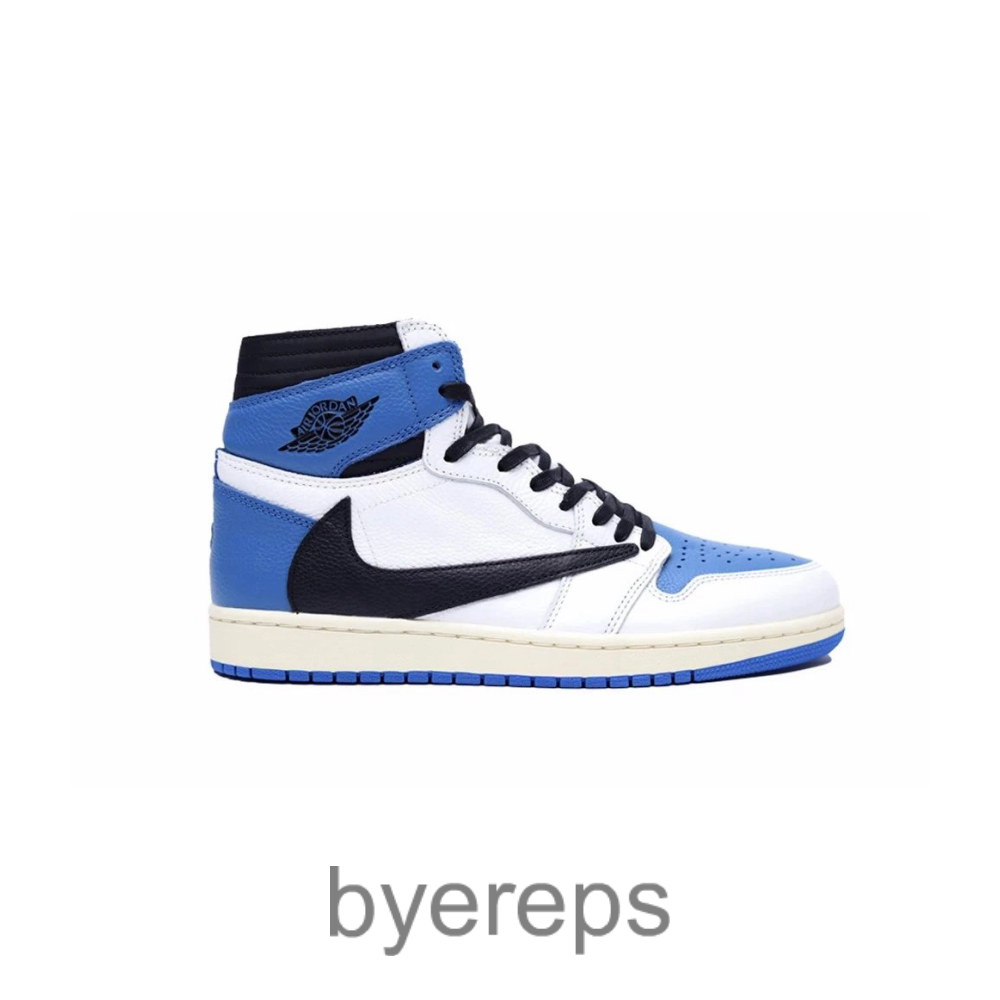 Travis Scott Fragment Design Jordan 1 High