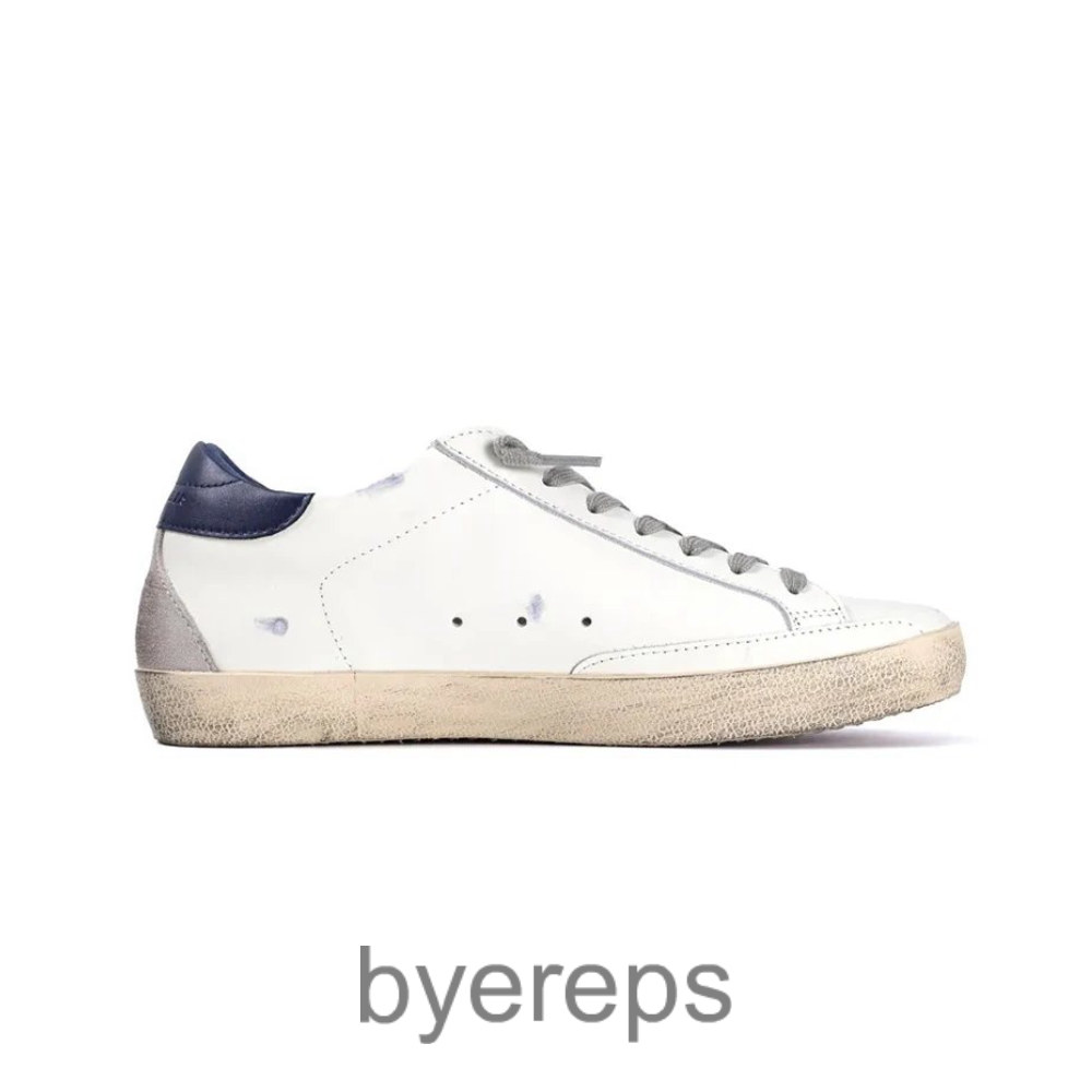 Ggdb Super Star Sneakers White Ice Night Blue