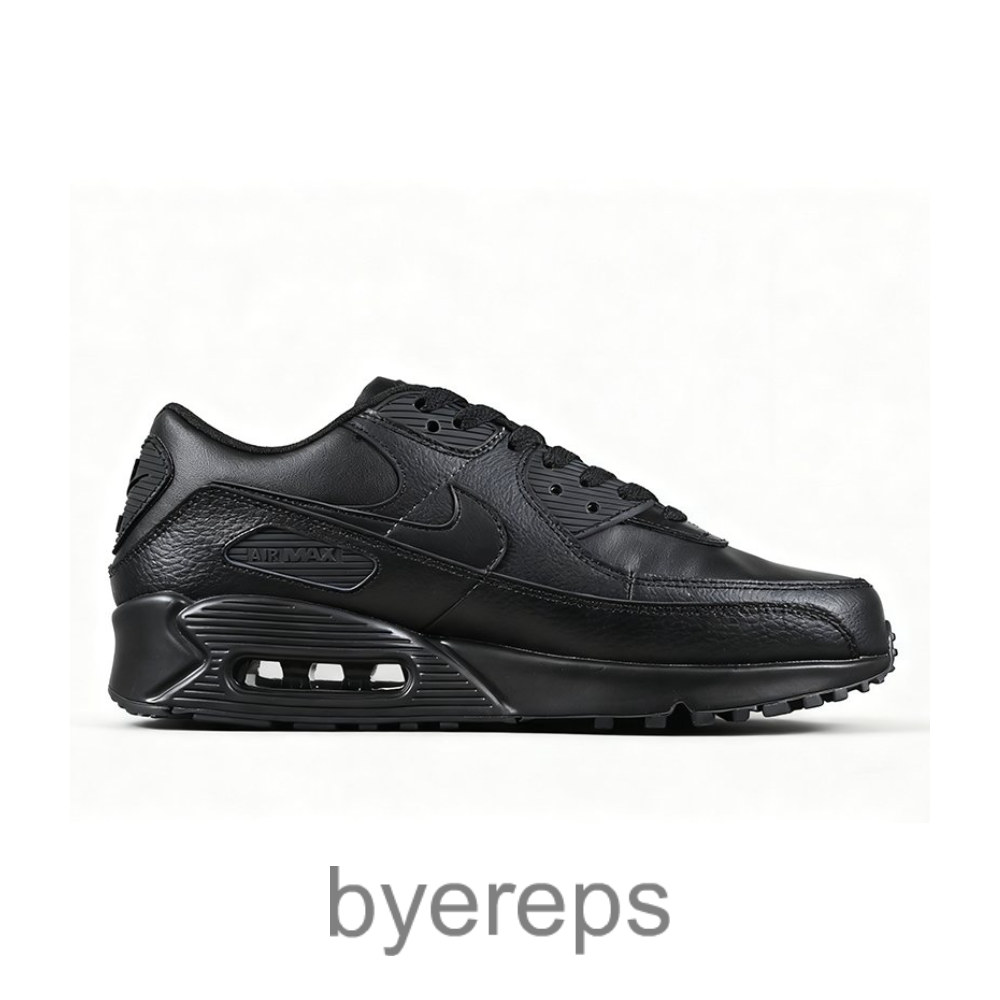 Air Max 90 Leather Triple Black