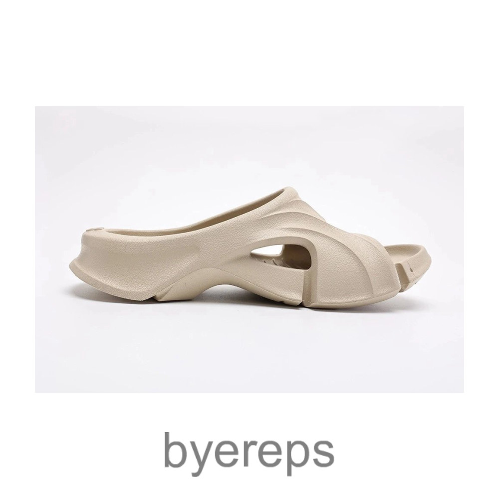 Balenciaga Mold Slide Sandal Beige