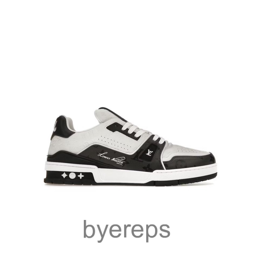 Trainer #54 Black White
