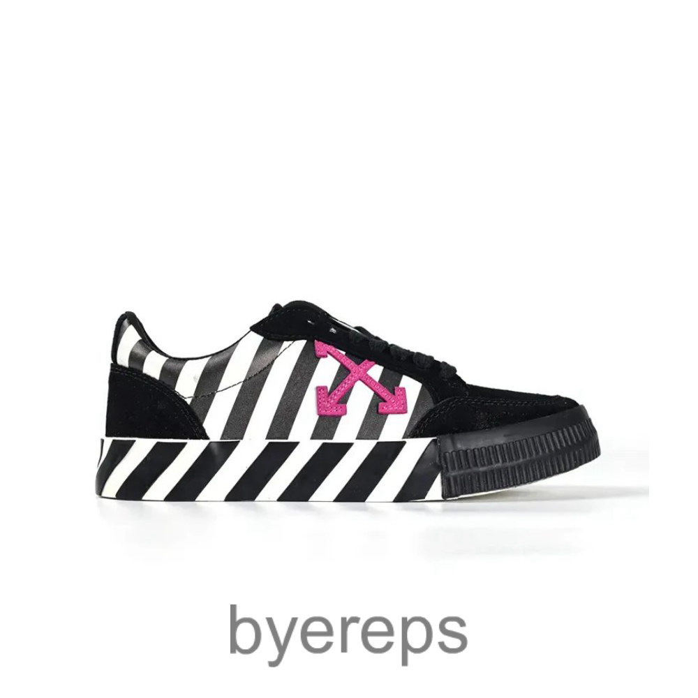Off White Vulc Low Stripe Violet