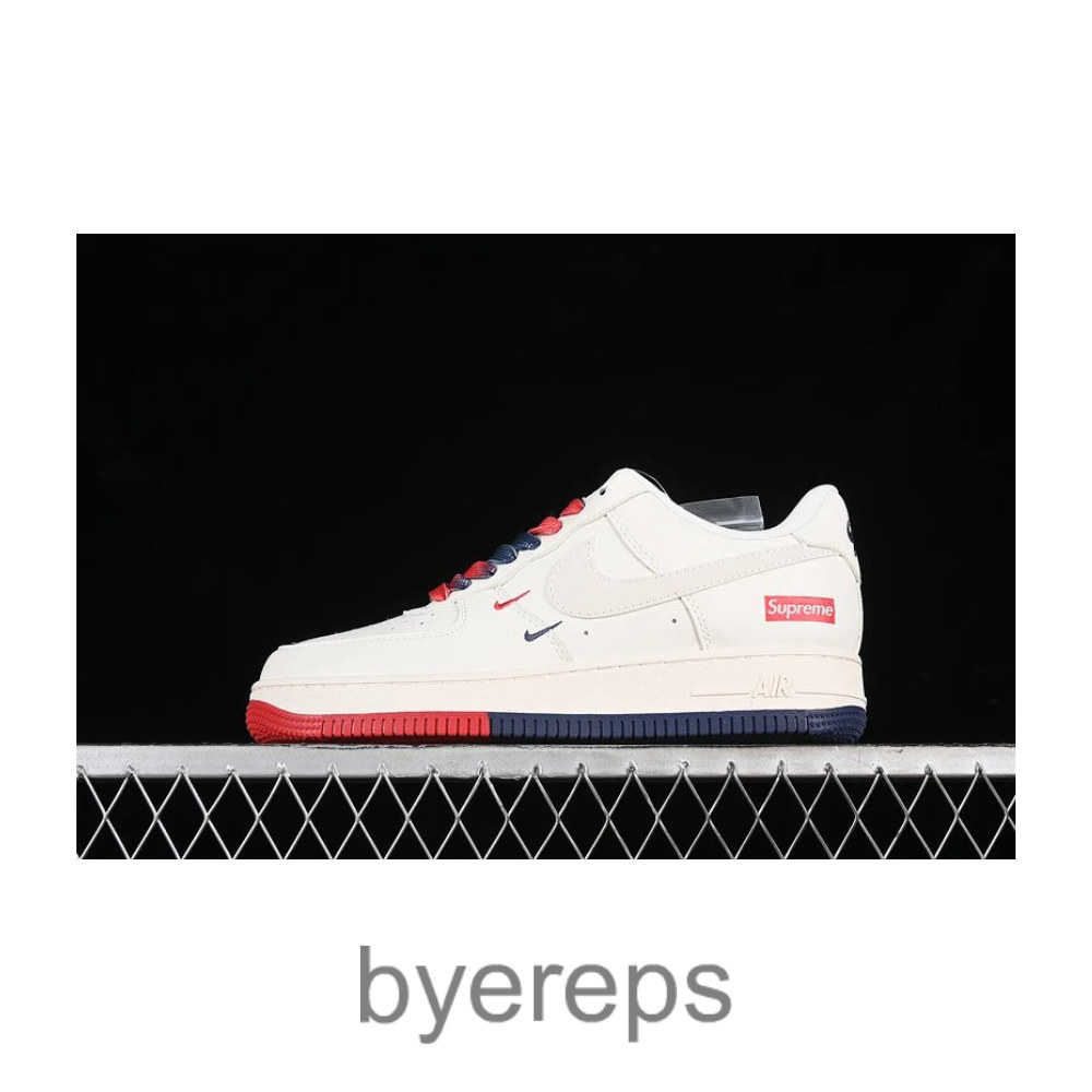 Air Force 1 07 Low Supreme Off White/Blue/Red