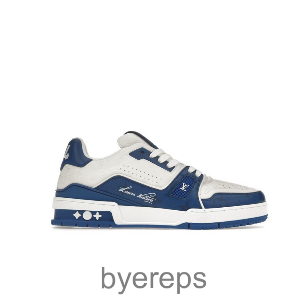 Trainer #54 Signature Blue White