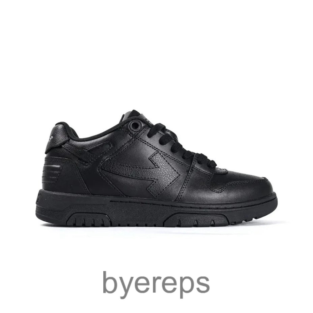 Off-White Out Of Office Low Triple Black