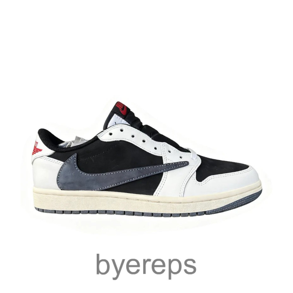 Travis Scott X Air Jordan 1 Low Black/White/Blue