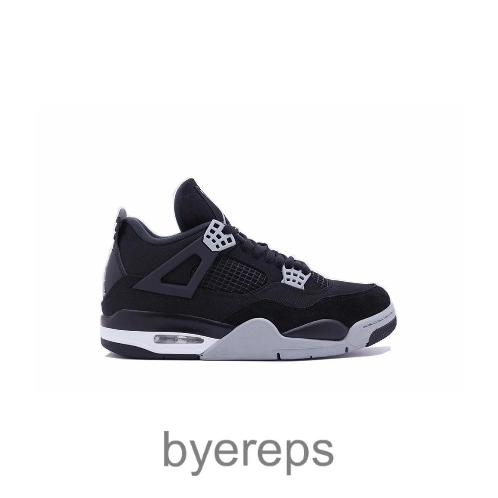 Air Jordan 4 Se Black Canvas Quality