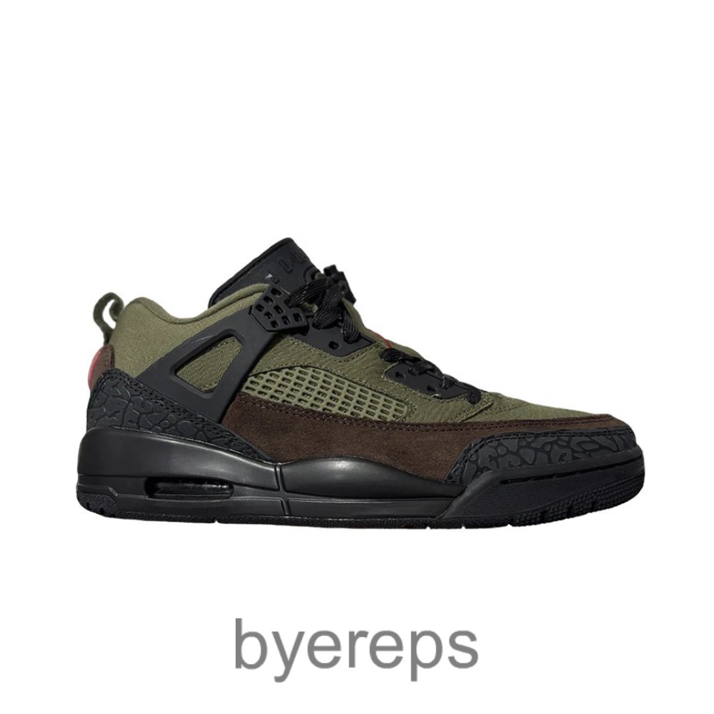 Jordan Spizike Low Green Black