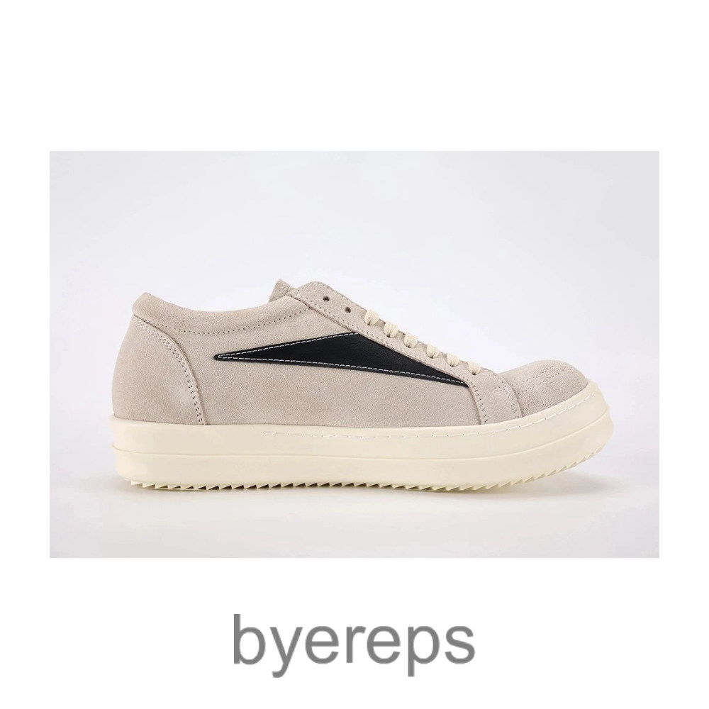 Rick Owens Rick Owens Low-Top Sneakers Beigh