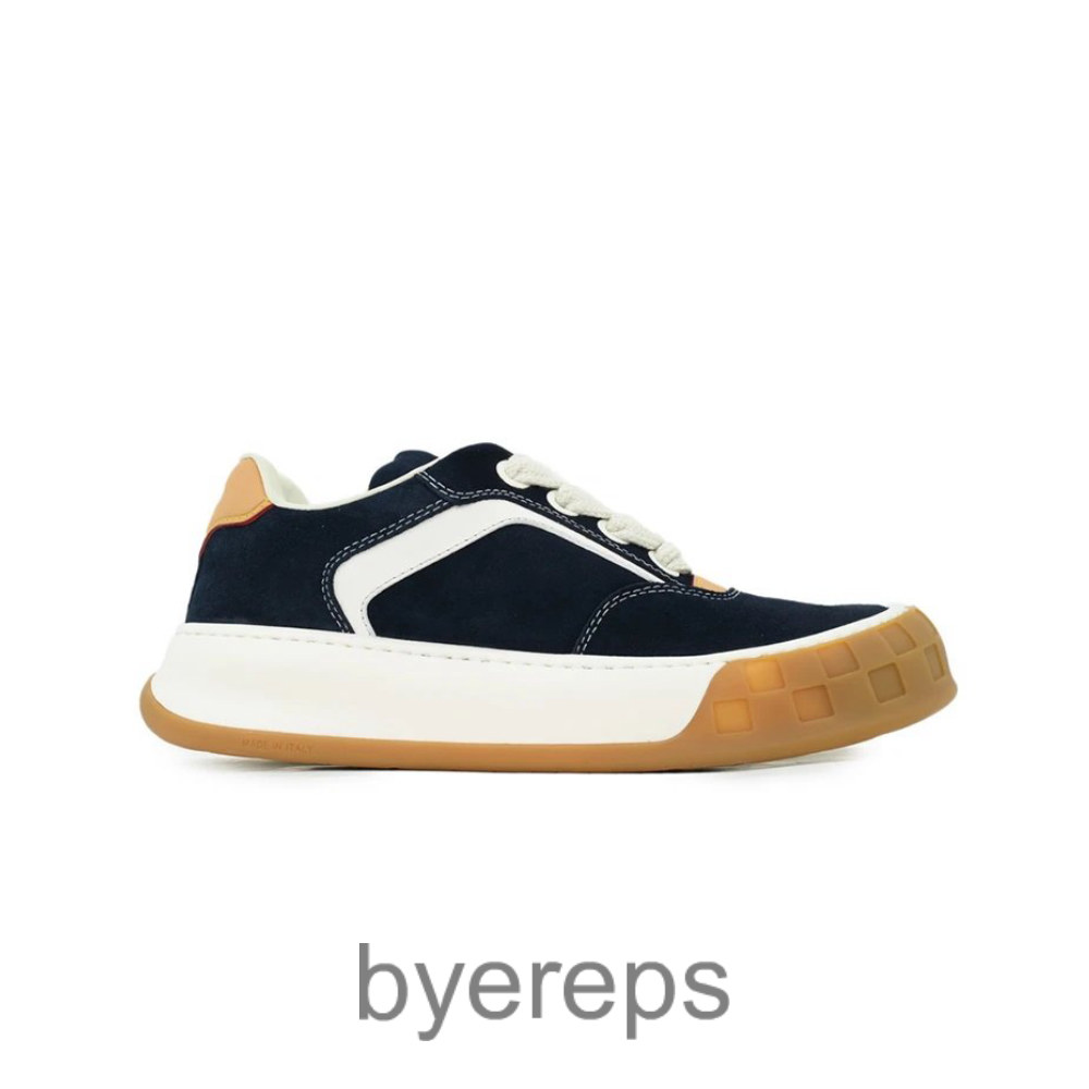 Loui Vui Tilted Sneakers Navy Blue