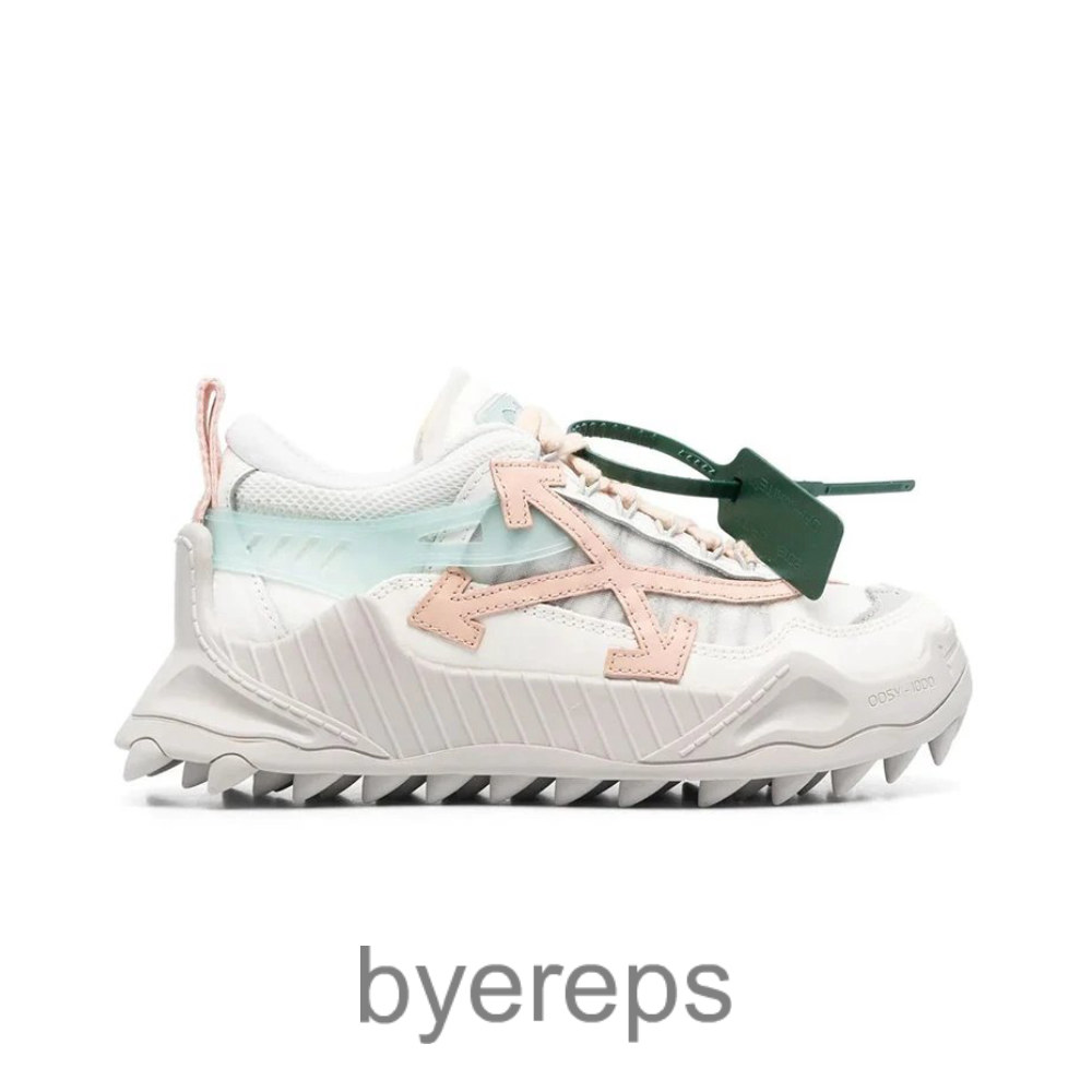 Off White Odsy 1000 Grey Powder Pink