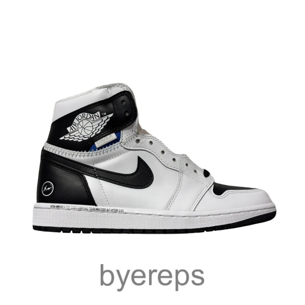 Union La X Fragment Design X Air Jordan 1 White/Black