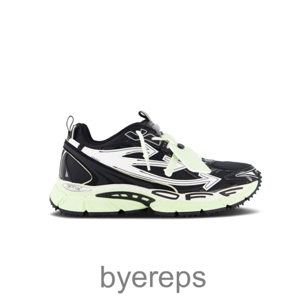 Off-White Be Right Back Black Lime