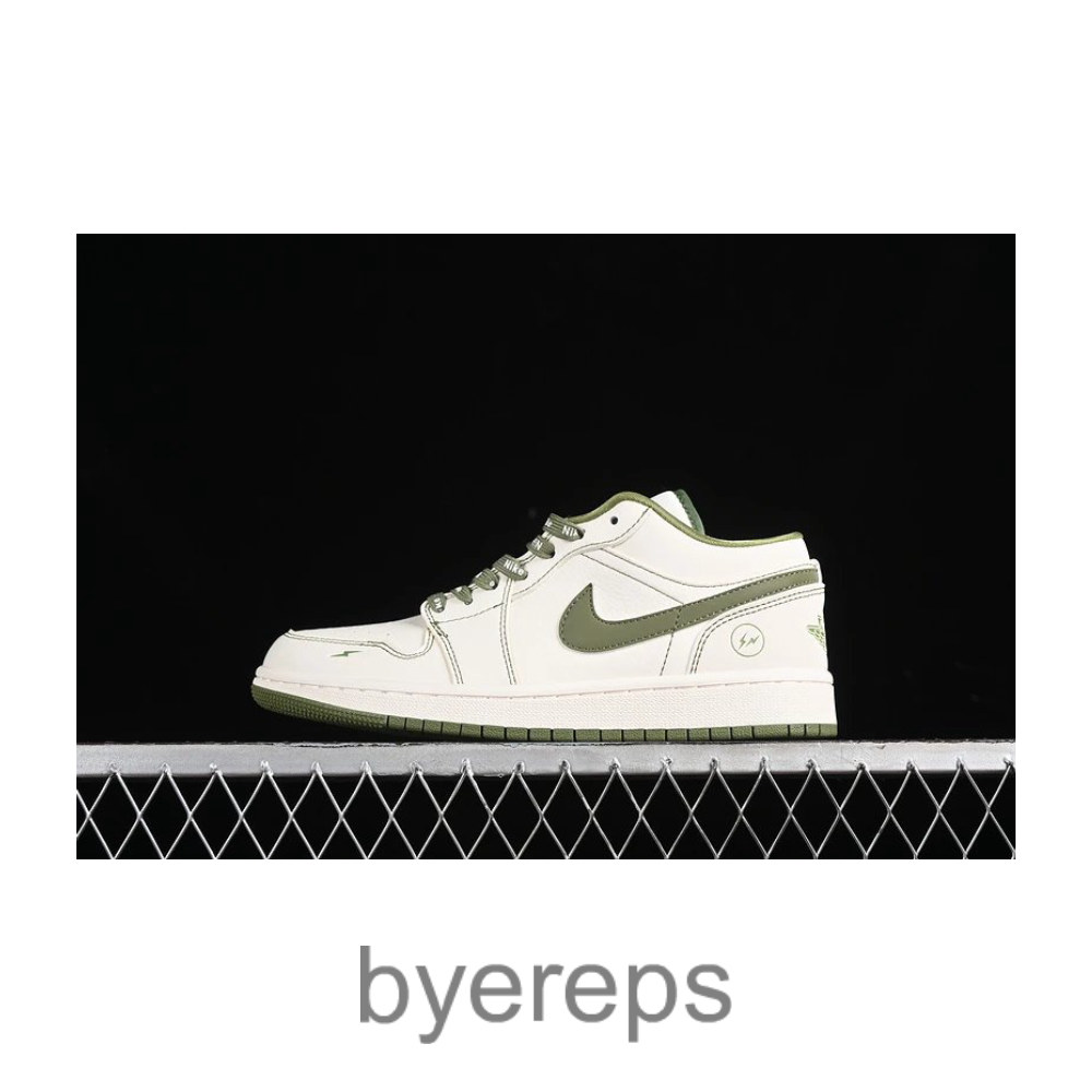 Air Jordan 1 Low Off White/Green