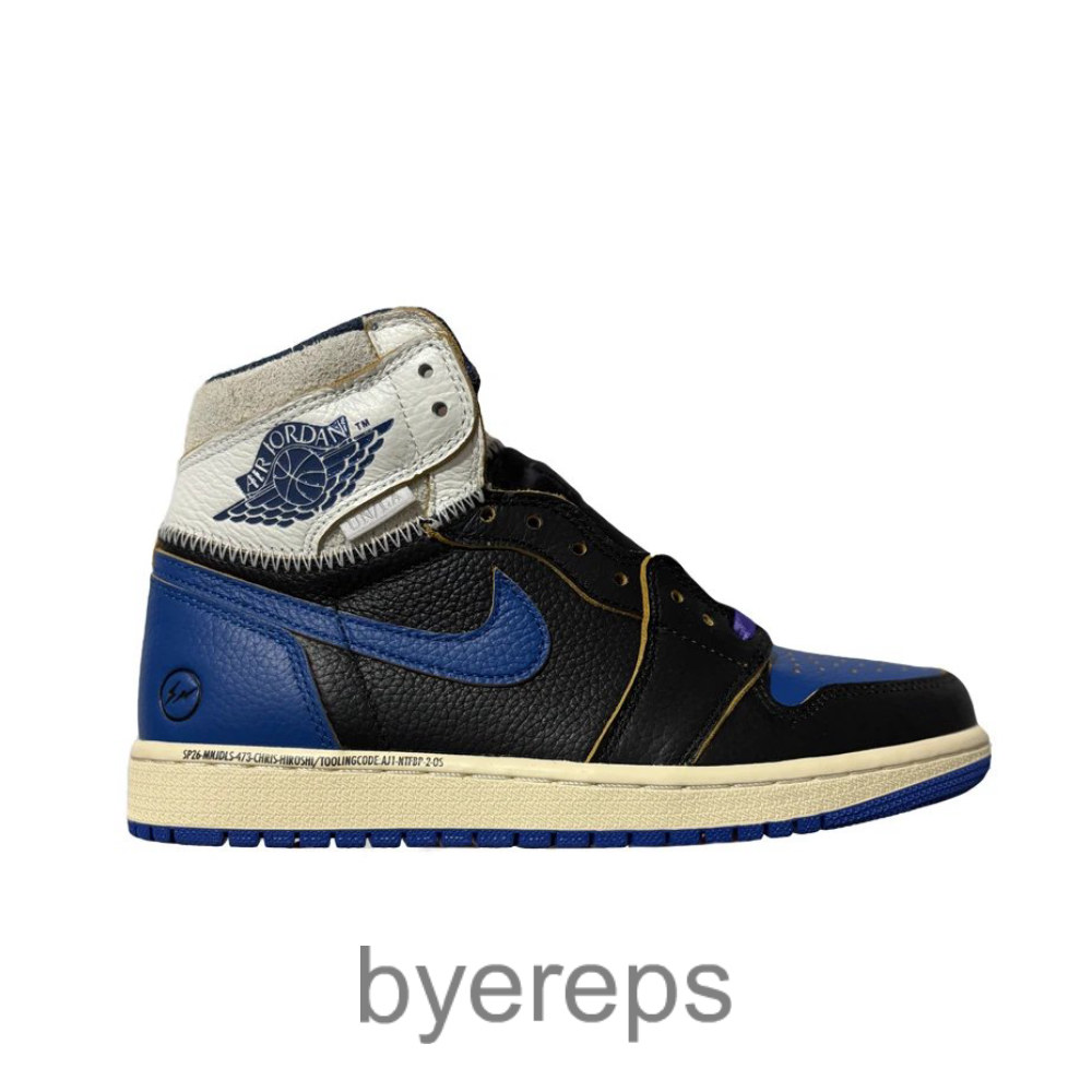 Air Jordan 1 High OG X Union La X Fragment Sport Royal