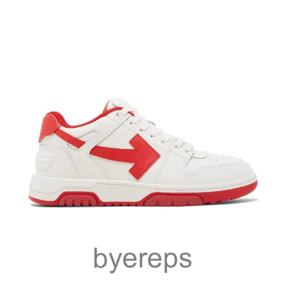 Off-White Out Of Office Low White Red