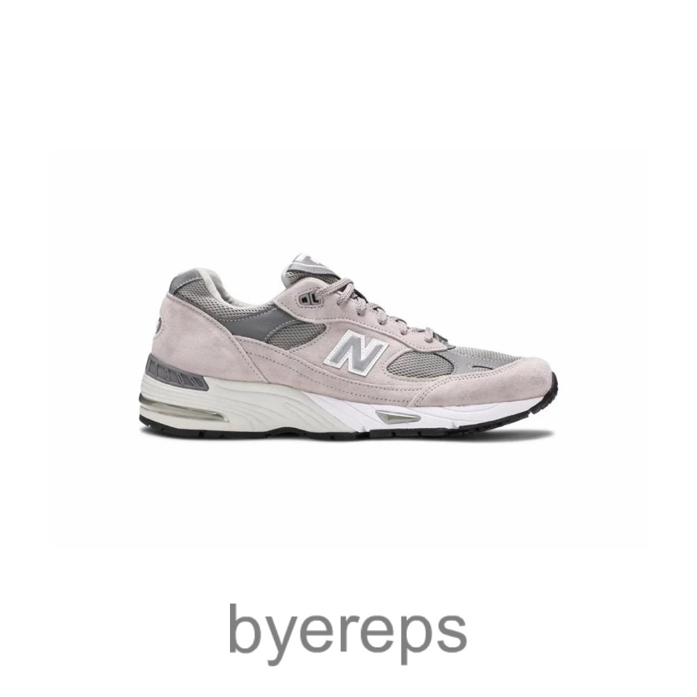 991 Made In England Grey White