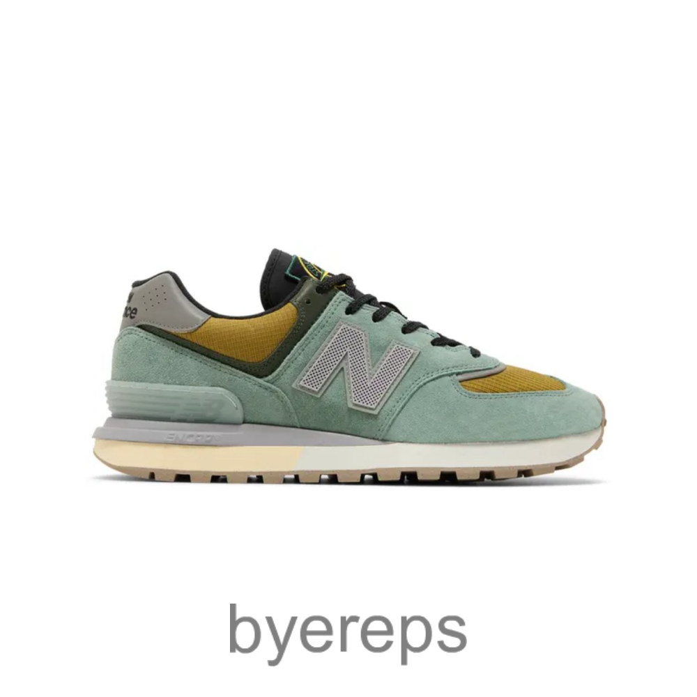 New Balance 574 Legacy Stone Island Light Green