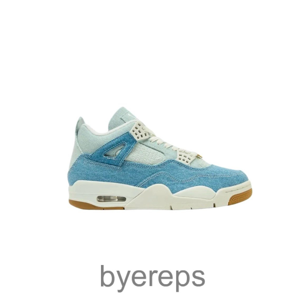 Air Jordan 4 Retro Tex Worn Blue Denim