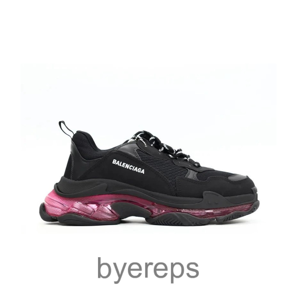 Balenciaga Triple S Black Purple