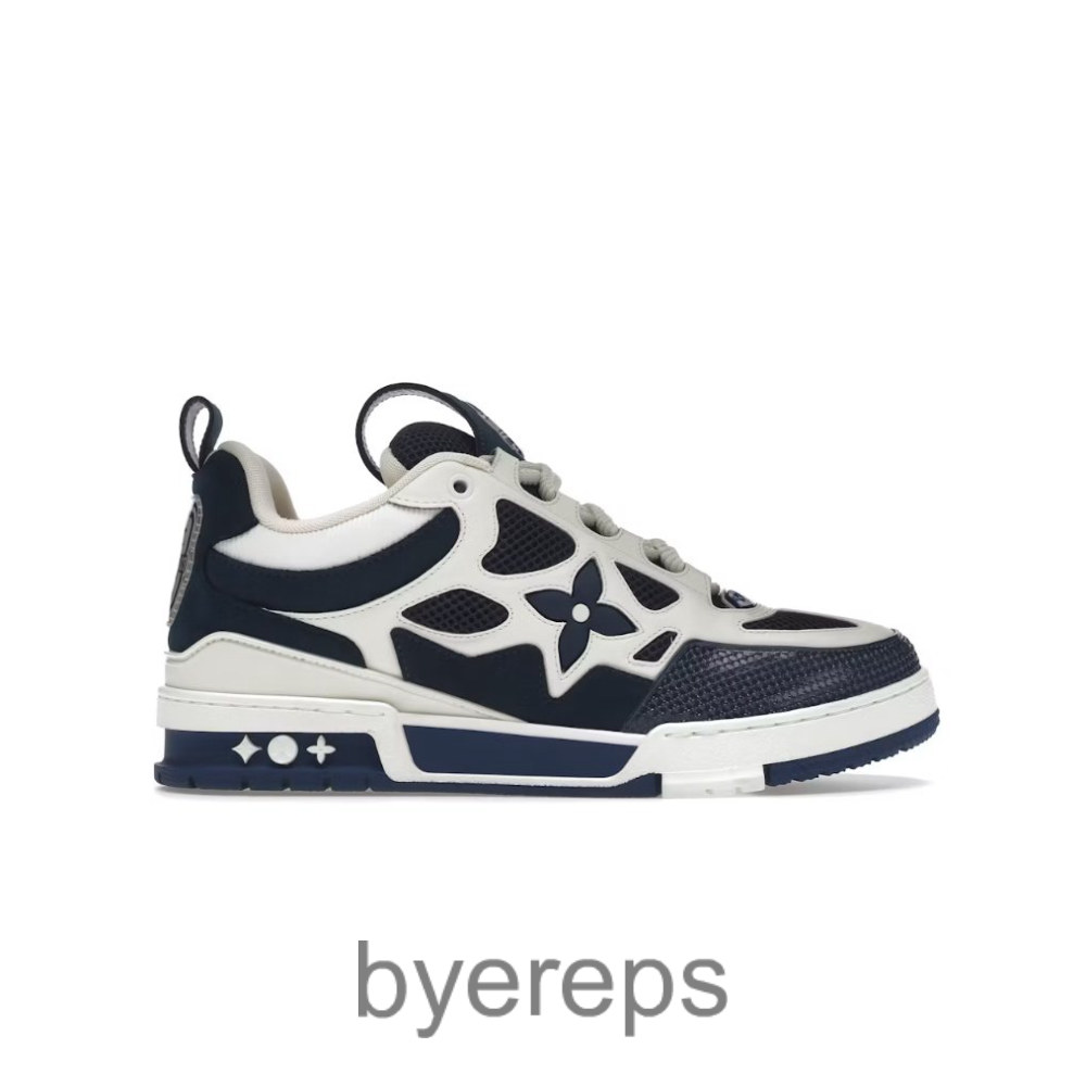 Skate Sneaker Marine White