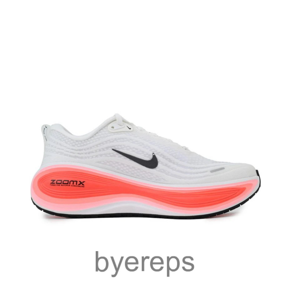Vomero Plus Extra Wide White Bright Crimson Black