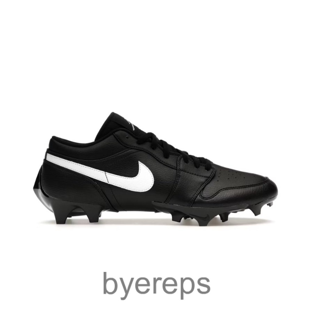 Jordan 1 Low TD Cleat Black White