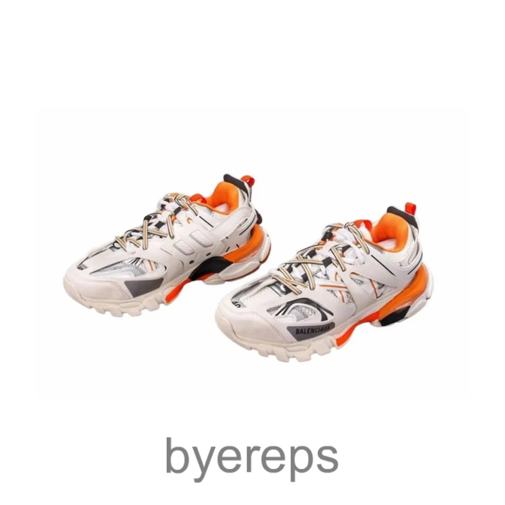Balenciaga Sneaker Tess.S.Gomma Maille Black Grey Orange