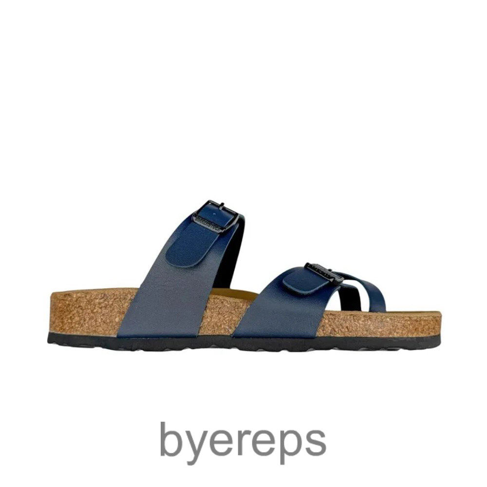 Birkenstock Mayari Synthetik Slippers Blue