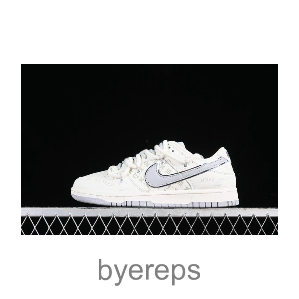 SB Dunk Low LV Grey/Off White/Silver
