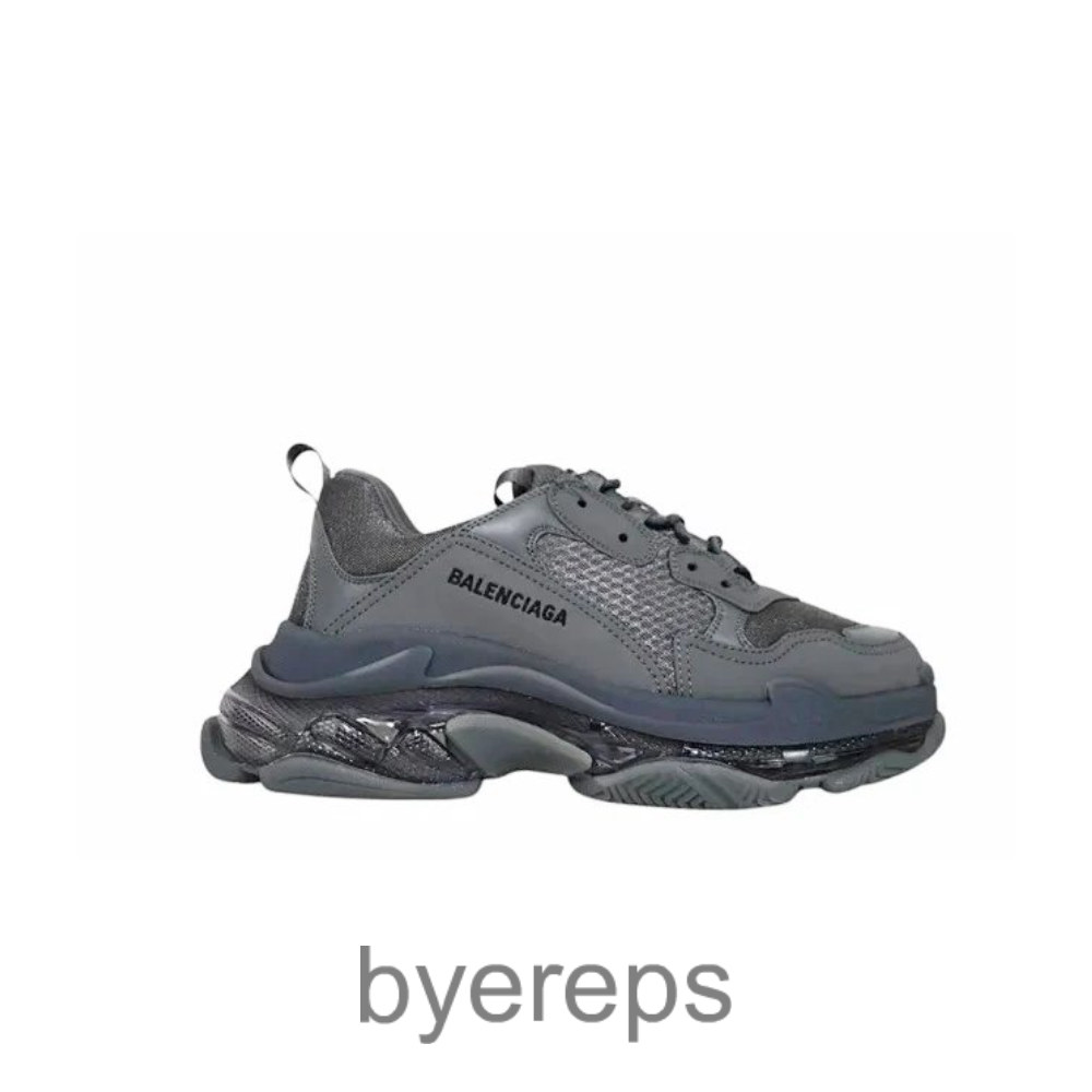 Balenciaga Triple S Snekaer Dark Gray