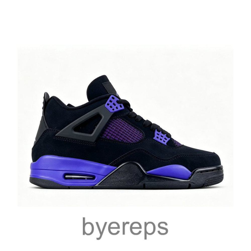 Air Jordan 4 Purple Thunder