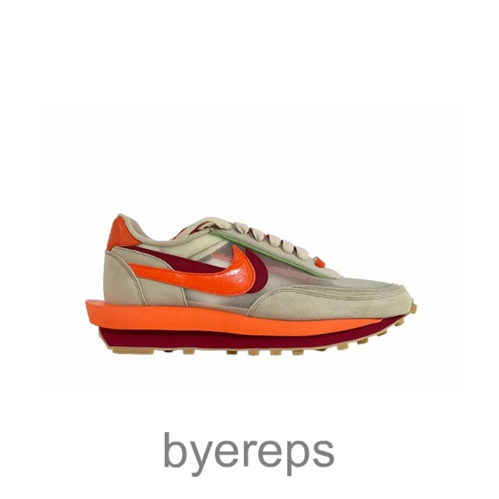 2021 Clot X Sacai X Nk Ld Waffle Sesame Orange Ua
