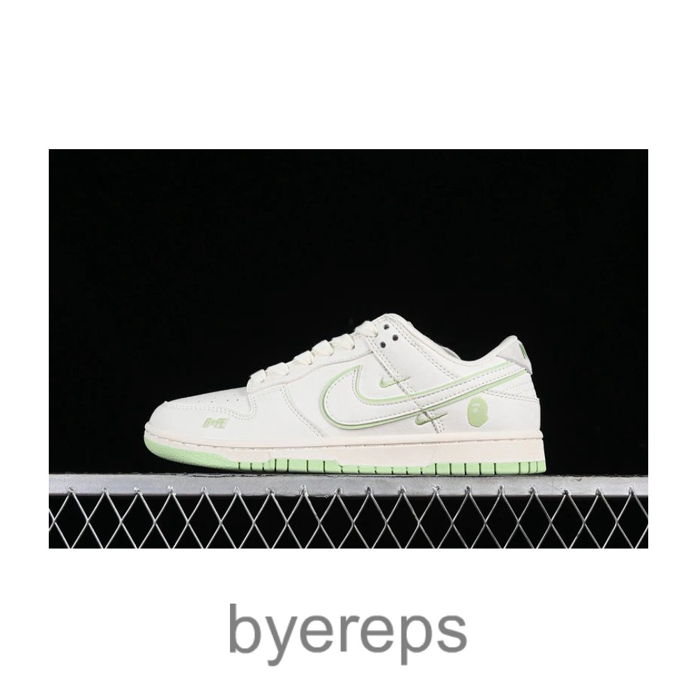 SB Dunk Low Bape White/Green