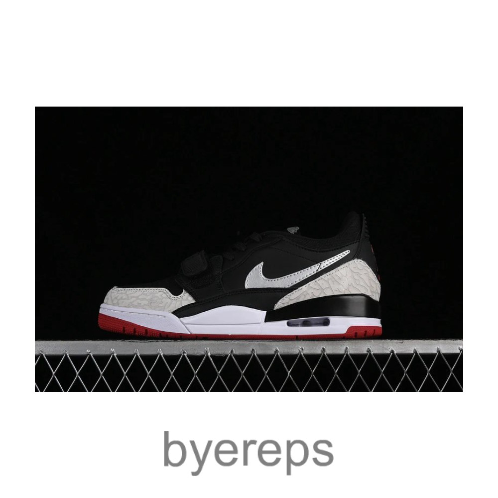 Air Jordan Legacy 312 Low Black/Gym Red/Cement Grey/Metallic Silver