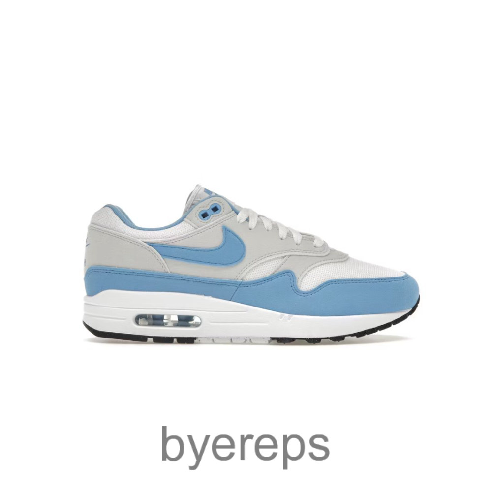 Air Max 1 White University Blue